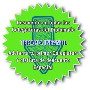 1er Cuota de Diplomado en Terapia Infantil (Para Obtener Descuento)