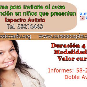 Inscripción a Curso de Autismo