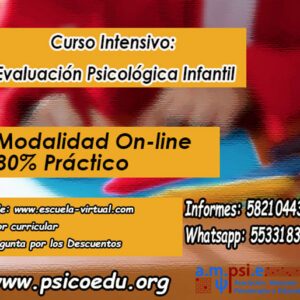 Inscripción a Curso Evaluación psicológica Infantil