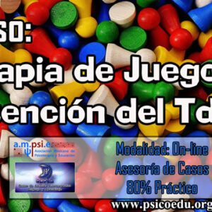 Inscripción a Curso Terapia de juego en la atención del TDAH