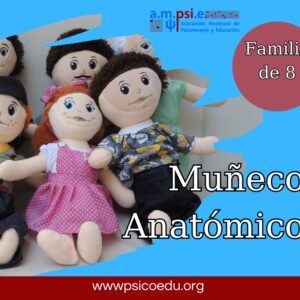 Muñecos anatómicos (Familia de 8)