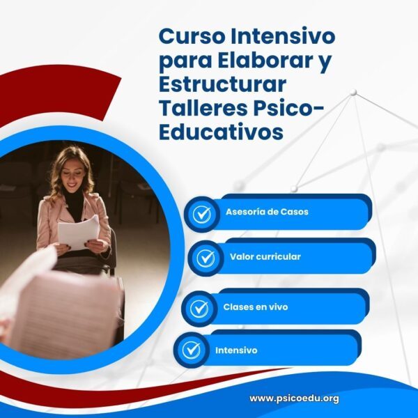 Impacta en Empresas y Escuelas: Curso Intensivo para Elaborar y Estructurar Talleres Psico-Educativos - Imagen 3