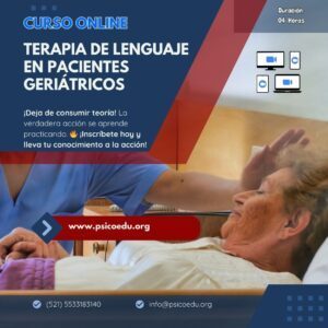 Curso Intensivo de Terapia de Lenguaje en Pacientes Geriátricos