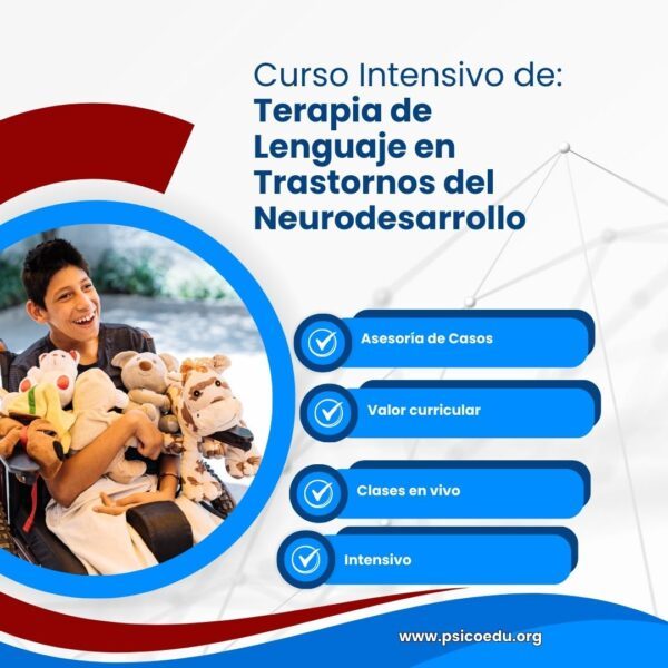 Curso Intensivo de Terapia de Lenguaje en Trastornos del Neurodesarrollo - Imagen 3