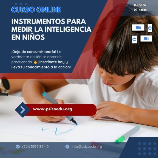 Evaluación Inteligente: Curso Intensivo de Instrumentos para Medir la Inteligencia en Niños