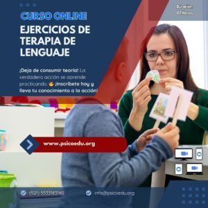 Ejercicios de Terapia de Lenguaje: Curso Práctico e Intensivo